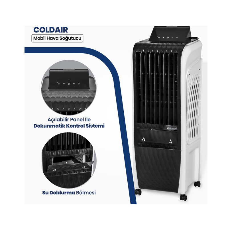 Goldmaster GM7950 Coldair 20 L Kapasite 110 W Taşınabilir Hava Temizleyici ve Mobil Hava Soğutucu