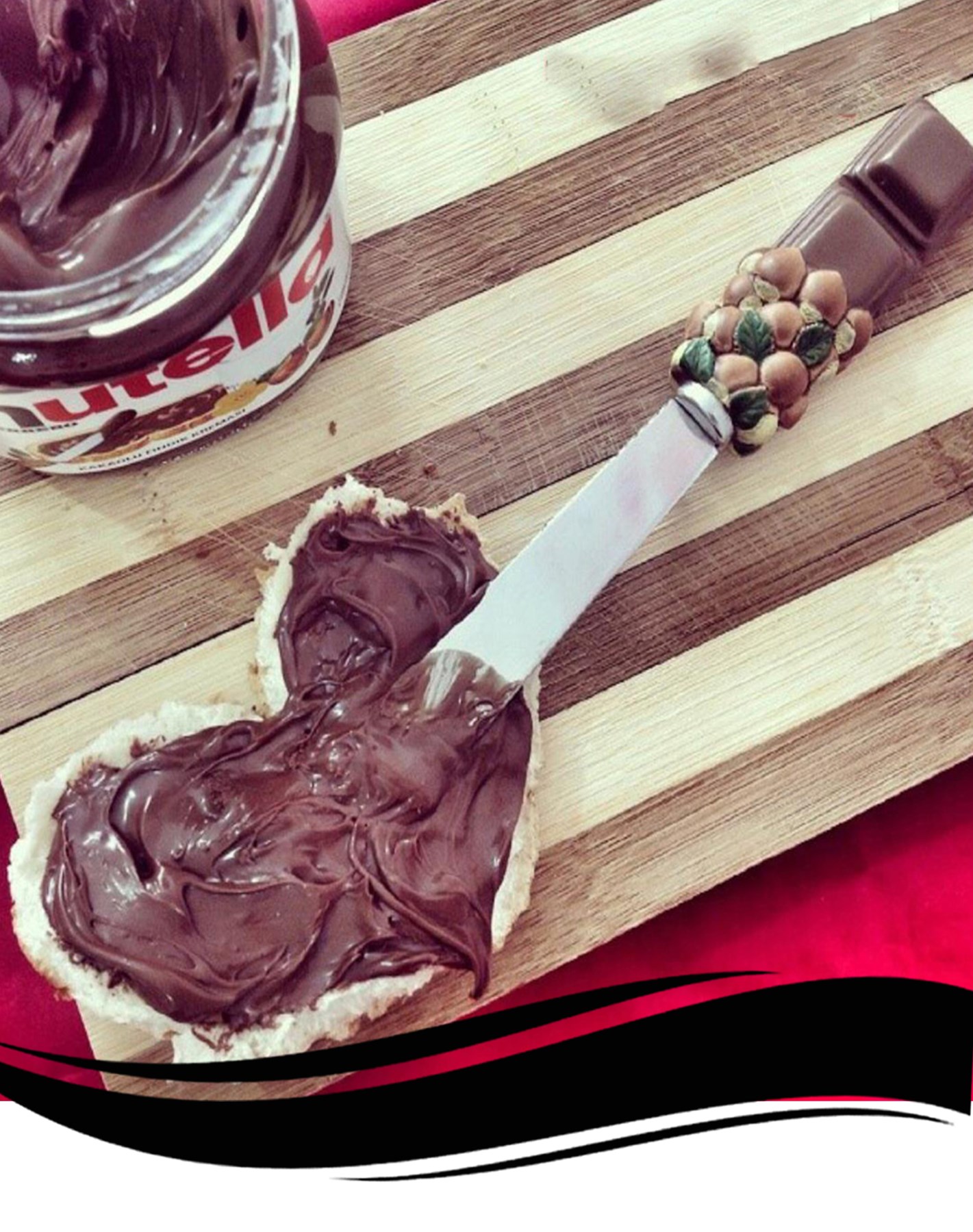 Çikolata Saplı Dekoratif Çikolata Kreması Terayağı Sürme Bıçağı