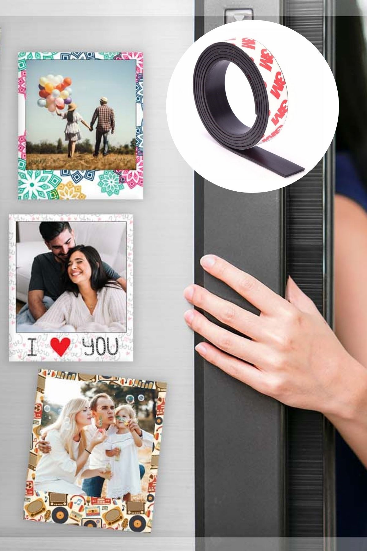 Self-Adhesive Magnetic Strips for Crafts and Fridge、Teaching Flexible Tape 